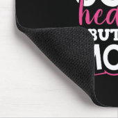 Ich habe ein gutes Herz Got, aber diesen Mund Mousepad (Ecke)