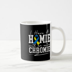 Ich habe ein Haus mit einem Extra-Chromie-Down-Syn Kaffeetasse