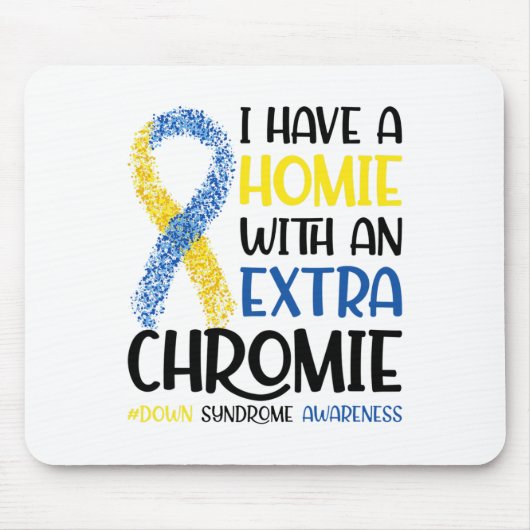 Ich habe ein Haus mit einem Extra-Chromie-Down-Syn Mousepad (Vorne)