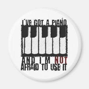 Ich habe ein Klavier Got Magnet
