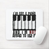Ich habe ein Klavier Mousepad (Mit Mouse)