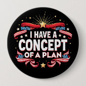 Ich habe ein Konzept für eine planmäßige, sonnige  Button (Vorderseite)