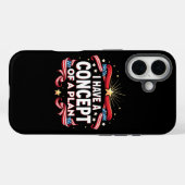 Ich habe ein Konzept für eine planmäßige, sonnige Case-Mate iPhone Hülle (Rückseite (Horizontal))