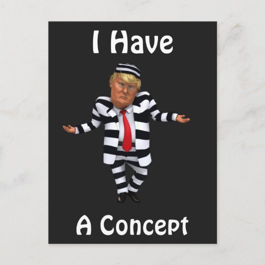 Ich habe ein Konzept für eine Postkarte (Vorderseite)