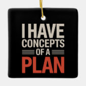 Ich habe ein Konzept für einen Plan Keramikornament (Vorderseite)