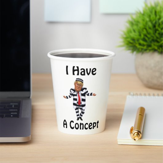 Ich habe ein Konzept Papier Cup Pappbecher (InSitu)