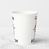 Ich habe ein Konzept Papier Cup Pappbecher (Rechts)