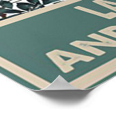 Ich habe ein Labrador-Welpenposter abgeholt Poster (Ecke)