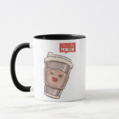 Ich habe ein Latte-Problem Tasse (Links)