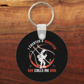 Ich habe ein Monster erschaffen, das sie mich Bask Schlüsselanhänger (Vorderseite)