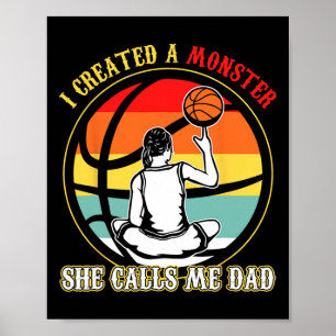 Ich habe ein Monster erschaffen, das sie mich Vate Poster