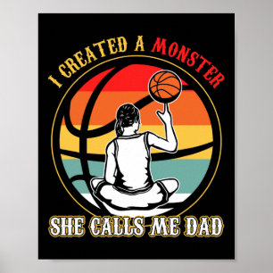 Ich habe ein Monster erschaffen, das sie mich Vate Poster