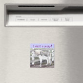 Ich habe ein Pony gewollt! Magnet (In Situ (Geschirrspüler))