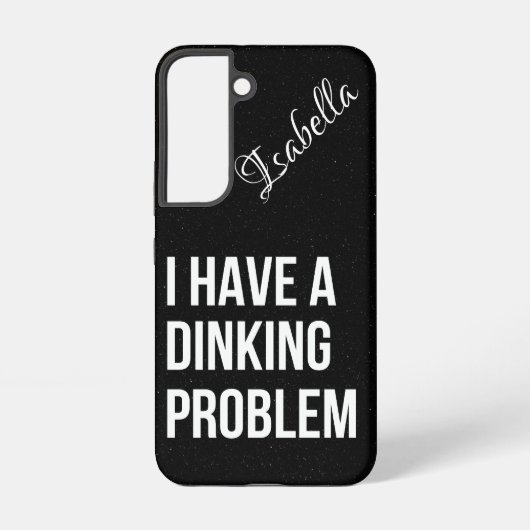 Ich habe ein Problem mit dem Essen | Funny Pickleb Samsung Galaxy Hülle (Rückseite)