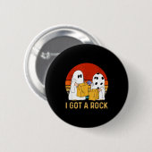 Ich habe ein Rock-Shirt Halloween-Süßigkeiten oder Button (Vorne & Hinten)
