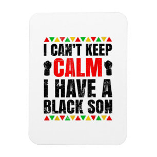 Ich habe ein schwarzes Son-Geschenk für Vater mit Magnet