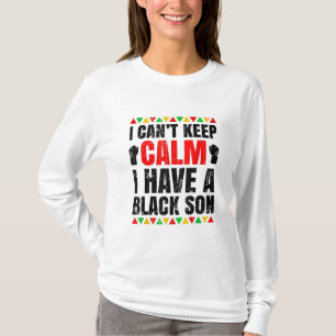 Ich habe ein schwarzes Son-Geschenk für Vater mit T-Shirt