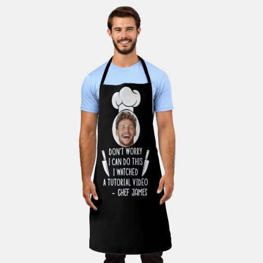 Ich habe ein Tutorial Video Funny & Custom Foto ge Schürze (Getragen)