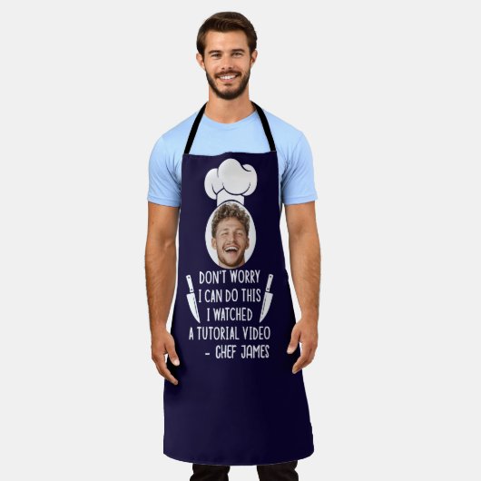Ich habe ein Tutorial Video Funny & Custom Foto ge Schürze (Getragen)