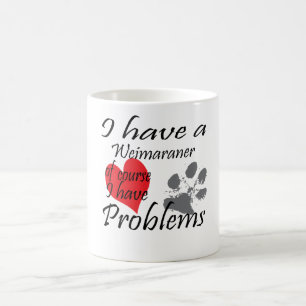 Ich habe ein Weimaraner, selbstverständlich, das Kaffeetasse