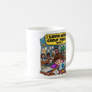 Ich habe ein weiteres Gruppenprojekt gerade so übe Kaffeetasse
