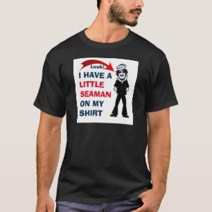 ICH HABE EIN WENIG MEER AUF MEINEM SHIRT