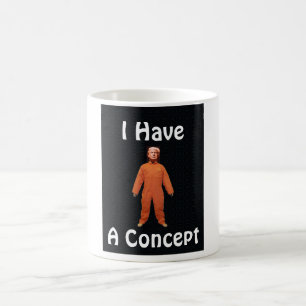 Ich habe eine Concept Coffee Tasse
