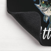 Ich habe eine Crappie-Fischer-Einstellung  Mousepad (Ecke)