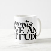 Ich habe eine Einstellung Kaffeetasse (VorderseiteRechts)