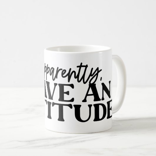 Ich habe eine Einstellung Kaffeetasse (VorderseiteRechts)