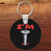 Ich habe eine geschraubte Schlüsselkette Schlüsselanhänger (Vorderseite)