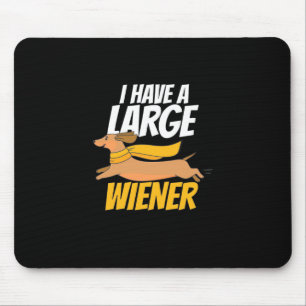Ich habe eine große Wiener Mousepad