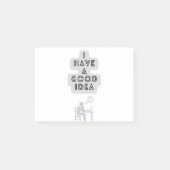 Ich habe eine gute Idee Post-it Klebezettel (Vorderseite)