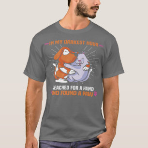 Ich habe eine Hand gefunden und eine Pferde Tierre T-Shirt