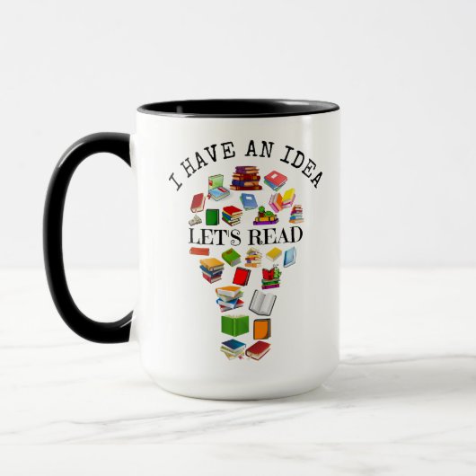 Ich habe eine Idee, die wir lesen sollten Tasse (Links)