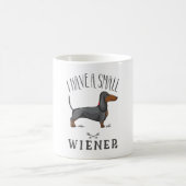 Ich habe eine kleine Dackel Kaffeetasse (Mittel)