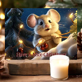 Ich habe eine Mäuse Weihnachten Niedlichen Maus