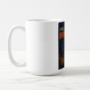 Ich habe eine Monstera Retro-Horror-Pflanze erscha Kaffeetasse