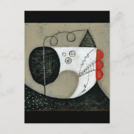 Ich habe eine Nähmaschine Postkarte