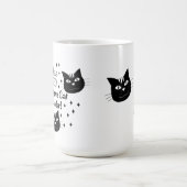 Ich habe eine obskure, obsessive Cat-Störung Kaffeetasse (Mittel)