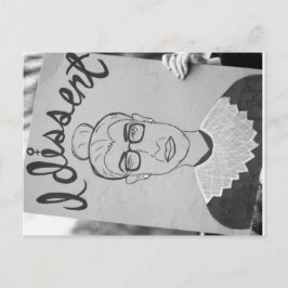 Ich habe eine Postkarte