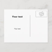 Ich habe eine Postkarte mit Dandelion-Foto verscho (Rückseite)