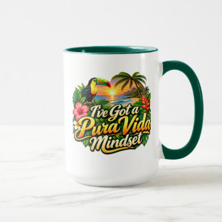 Ich habe eine Pura-Vida-Mentalität Tasse