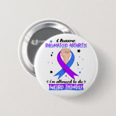 Ich habe eine rheumatoide Arthritis, die ich tun d Button (Vorne & Hinten)