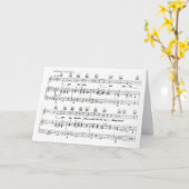 Ich habe eine Rhythmuskarte got Karte (Gelbe Blume)