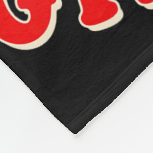 Ich habe eine Sache für Gingers lustige hässliche Fleecedecke (Ecke)