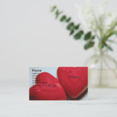 Ich habe eine ScheidungsHerz-Visitenkarte Gewollt Visitenkarte (Stehend Vorderseite)