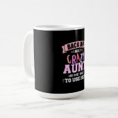 Ich habe eine Tante Kaffeetasse (Vorderseite Links)