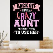 Ich habe eine Tante Poster (Küche)