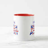 Ich habe eine Tasse mit britischem Akzent (Zentrum)